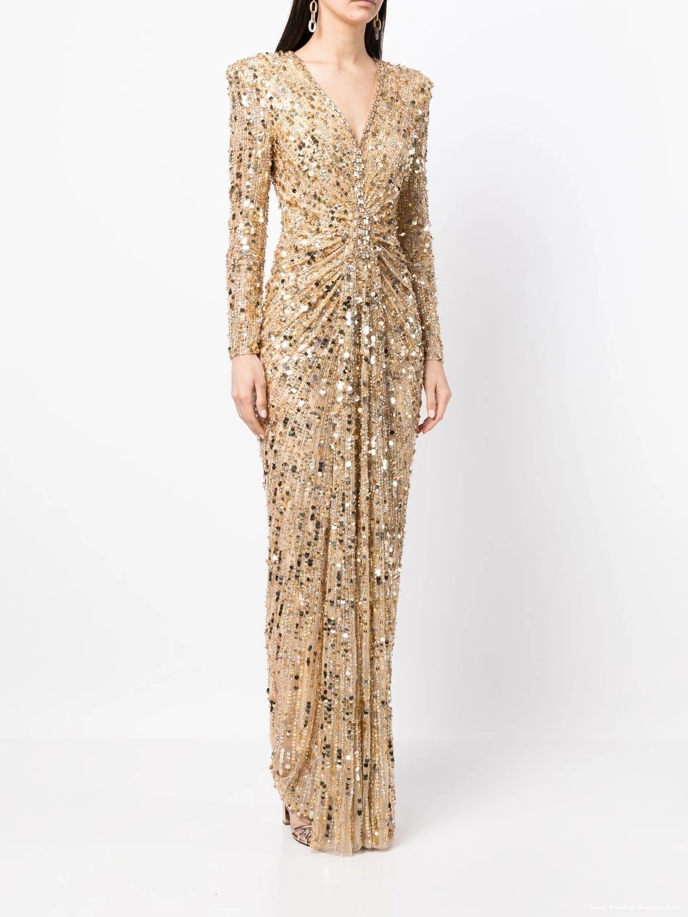 Affordable Packham sequin-embellished gown Gazelle Women Jenny 0408